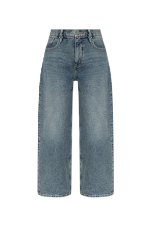 Alaïa Jeans with detachable side stripes | Women's Clothing